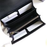 Gucci Women GG Marmont Matelassé Mini Bag Black Chevron Leather Double G - Image 8