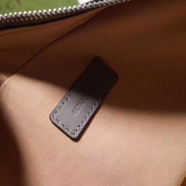 Gucci Women GG Marmont Small Shoulder Bag Grey Matelassé (4)