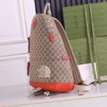 Gucci Unisex GG The North Face x Gucci Backpack Beige Ebony Original GG Canvas – Bild 3