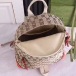 Gucci Unisex GG The North Face x Gucci Backpack Beige Ebony Original GG Canvas – Bild 6