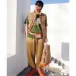 Gucci Unisex GG The North Face x Gucci Backpack Beige Ebony Original GG Canvas – Bild 12