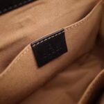 Gucci Women Padlock GG Small Shoulder Bag Black Beige Ebony Supreme Canvas - Bild 10