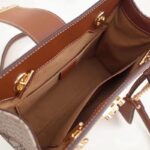 Gucci Women Padlock GG Small Shoulder Bag Brown Beige Ebony Supreme Canvas - Bild 9