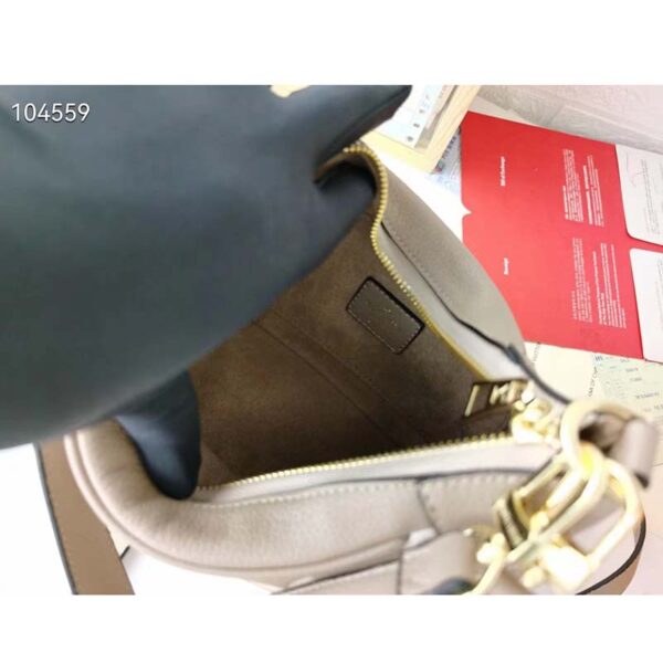 Louis Vuitton LV Unisex Bagatelle Mini Hobo Handbag Monogram Empreinte Embossed Grained Cowhide (12)