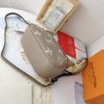 Louis Vuitton LV Women Bagatelle Mini Hobo Handbag Monogram Empreinte Embossed Grained Cowhide - Image 4