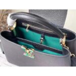 Louis Vuitton LV Women Capucines BB Handbag Black Taurillon Cowhide Leather - Bild 8