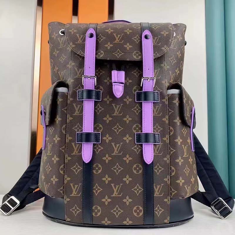 Louis Vuitton, Bags, Louis Vuitton Rare Authentic Christoper Monogram  Backpack Runway 204
