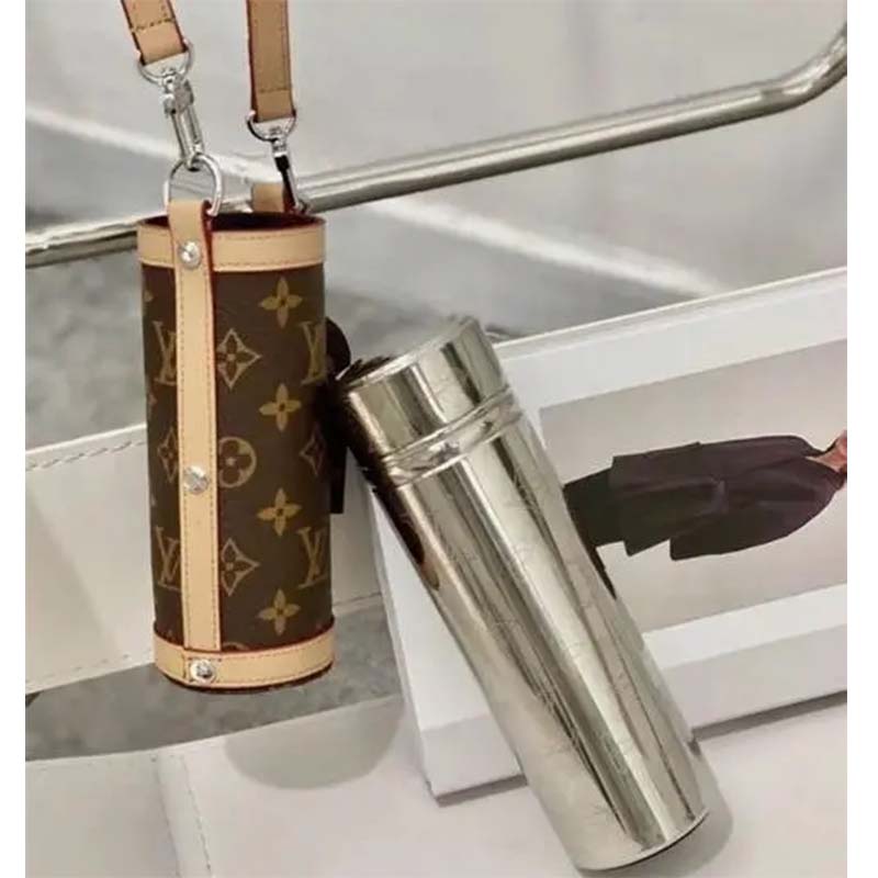 Louis Vuitton Monogram Flask Holder Ebony/Beige/Steel - SS22 - US