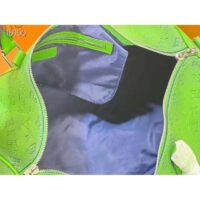 Louis Vuitton LV Unisex Keepall 50B Blue Green Taurillon Cowhide Leather (4)