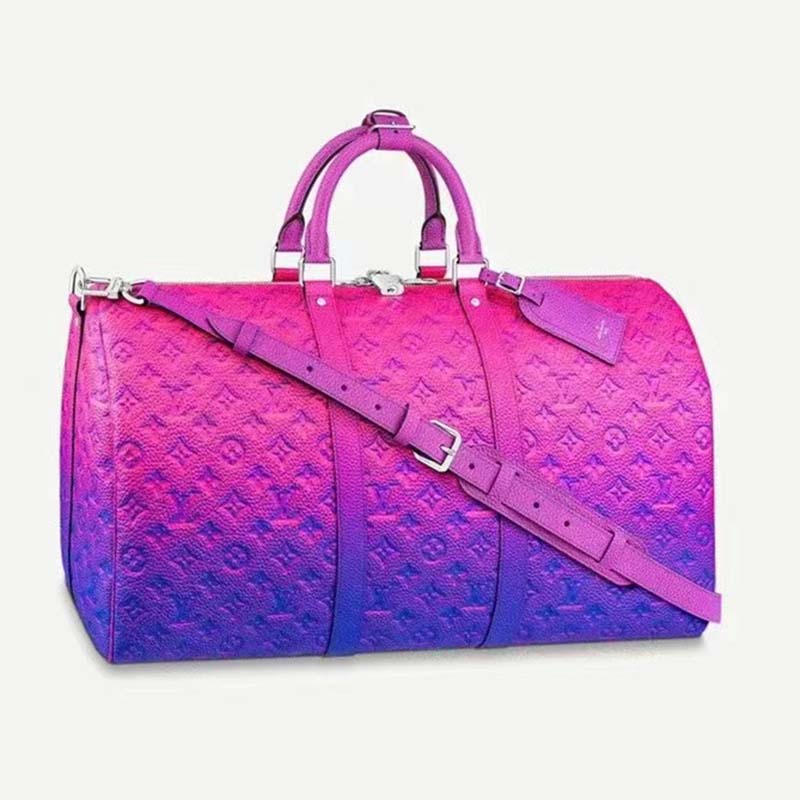 Louis Vuitton Keepall 50 Multipocket Monogram Tuffetage Multicolor in  Cowhide Leather with Gold-tone - US