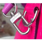 Louis Vuitton LV Unisex Keepall 50B Blue Pink Taurillon Cowhide Leather - Imagen 9