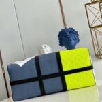 Louis Vuitton LV Unisex Keepall Bandoulière 50 Yellow Taurillon Cowhide Leather - Imagen 4