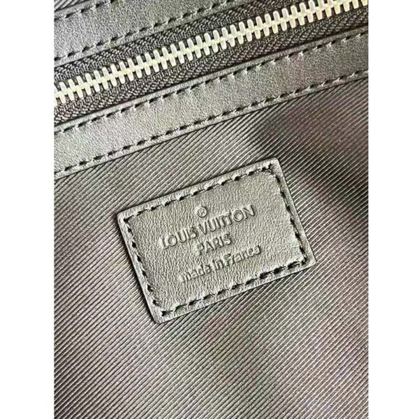 Louis Vuitton LV Unisex Keepall Bandoulière 50 Yellow Taurillon Cowhide Leather (8)