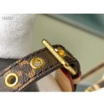 Louis Vuitton LV Unisex Leash MM Monogram Coated Canvas Cowhide Leather - immagine 6