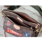 Louis Vuitton LV Unisex Multi Pochette Accessoires My LV World Tour Monogram Coated Canvas – Image 6