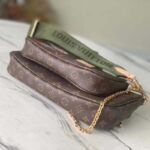 Louis Vuitton LV Unisex Multi Pochette Accessoires My LV World Tour Monogram Coated Canvas – Image 5