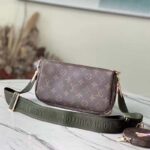 Louis Vuitton LV Unisex Multi Pochette Accessoires My LV World Tour Monogram Coated Canvas – Image 4