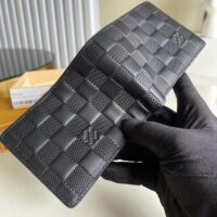 Louis Vuitton LV Unisex Multiple Wallet Black Damier Infini Leather (6)