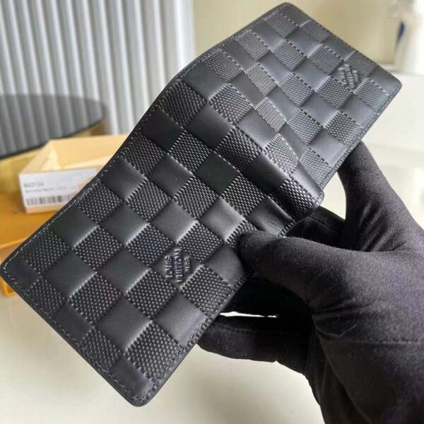 Louis Vuitton LV Unisex Multiple Wallet Black Damier Infini Leather (1)