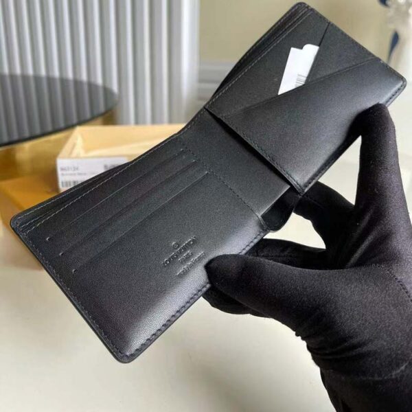 Louis Vuitton LV Unisex Multiple Wallet Black Damier Infini Leather (2)