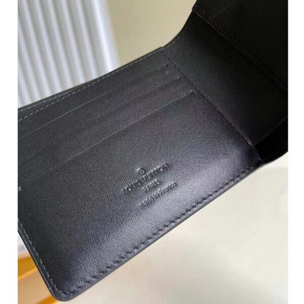 Louis Vuitton LV Unisex Multiple Wallet Black Damier Infini Leather (7)