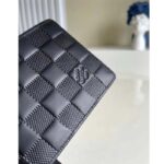 Louis Vuitton LV Unisex Multiple Wallet Black Damier Infini Leather - immagine 8