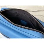 Louis Vuitton LV Unisex Outdoor Messenger Navy Blue Taiga Cowhide Leather Monogram Canvas – Image 6