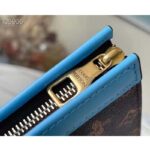 Louis Vuitton LV Unisex Pochette Voyage Monogram Coated Canvas Cowhide Leather - immagine 8