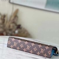 Louis Vuitton LV Unisex Pochette Voyage Monogram Coated Canvas Cowhide Leather (2)