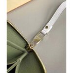 Louis Vuitton LV Unisex Zippy Wallet Green Monogram Empreinte Embossed Supple Grained Cowhide - immagine 7
