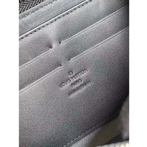 Louis Vuitton LV Unisex Zippy Wallet Vertical Black Damier Infini Cowhide Leather (8)