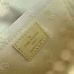 Louis Vuitton LV Women Alma BB Handbag Banana Yellow Quilted Embroidered Calf - Image 10