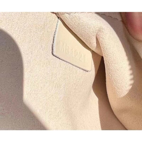 Louis Vuitton LV Women Alma BB Handbag White Epi Grained Cowhide Leather (2)