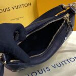 Louis Vuitton LV Women Bagatelle Black Handbag Printed Embossed Grained Cowhide Leather - Image 8