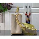 Louis Vuitton LV Women Capucines BB Handbag Yellow Taurillon Leather Canvas - immagine 4