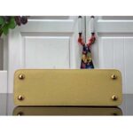 Louis Vuitton LV Women Capucines BB Handbag Yellow Taurillon Leather Canvas - immagine 3