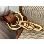 Louis Vuitton LV Women Capucines MM Handbag Caramel Brown Taurillon Leather Canvas - Bild 9