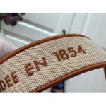 Louis Vuitton LV Women Capucines MM Handbag Caramel Brown Taurillon Leather Canvas - Bild 8