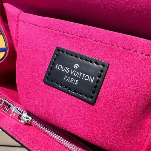 Louis Vuitton LV Women Cluny Mini Handbag Black Epi Grained Cowhide Leather (5)