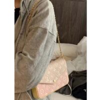 Louis Vuitton LV Women Félicie Pochette Monogram Empreinte Embossed Supple Grained Cowhide (11)