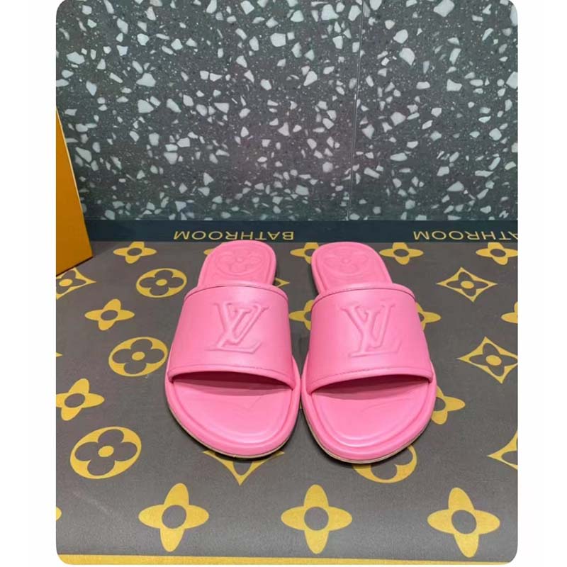 Louis Vuitton Women's Magnetic Flat Mule Fuchsia Pink For Women LV 1AA1MN  in 2023