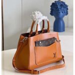 Louis Vuitton LV Women Marelle Tote MM Gold Miel Brown Epi Grained Cowhide - Image 4