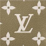 Louis Vuitton LV Women Mini Pochette Accessoires Green Monogram Empreinte Embossed Supple Grained Cowhide - immagine 6