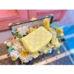 Louis Vuitton LV Women Mini Pochette Accessoires Yellow Monogram Empreinte Embossed Supple Grained Cowhide - immagine 2