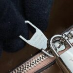 Louis Vuitton LV Women Muria Bucket Bag Galet Gray Mahina Perforated Calf Leather - Image 16