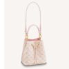 Louis Vuitton LV Women NéoNoé Bucket Bag Pink Sprayed Embossed Grained Cowhide