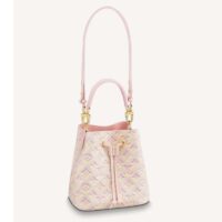 Louis Vuitton LV Women NéoNoé Bucket Bag Pink Sprayed Embossed Grained Cowhide