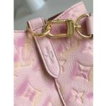 Louis Vuitton LV Women NéoNoé Bucket Bag Pink Sprayed Embossed Grained Cowhide - Image 9