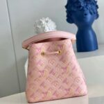 Louis Vuitton LV Women NéoNoé Bucket Bag Pink Sprayed Embossed Grained Cowhide - Image 4