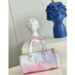 Louis Vuitton LV Women Papillon BB Handbag Sunrise Pastel Monogram Coated Canvas - Imagen 4